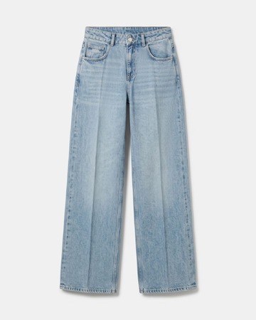 Pamover Jean Vintage blue straight-leg cotton jeans ZAPA