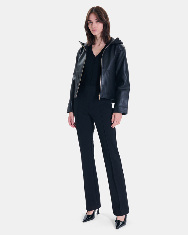 Philippe Trousers Black cotton trousers ZAPA