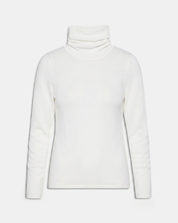 Nord sweater Cream ribbed knit sweater ZAPA