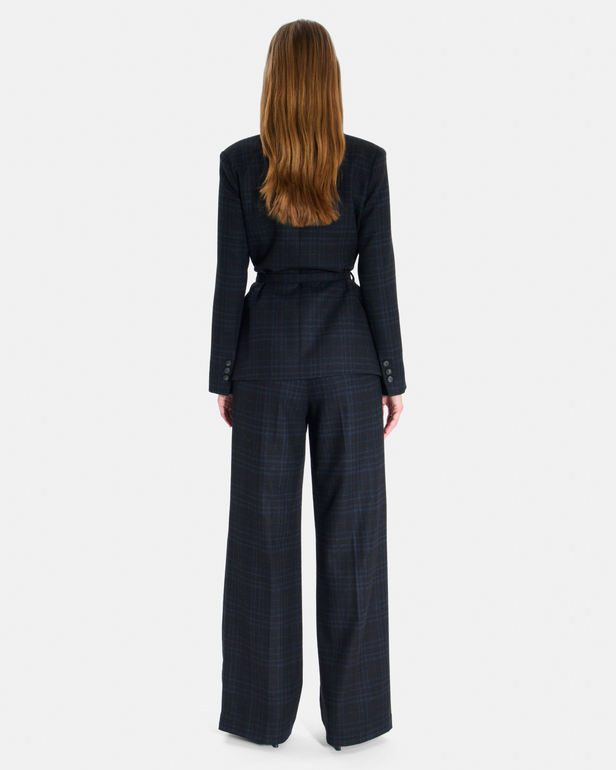 Valy Jacket Belted wool blazer ZAPA